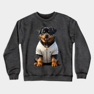 Rottweiler Dog Crewneck Sweatshirt